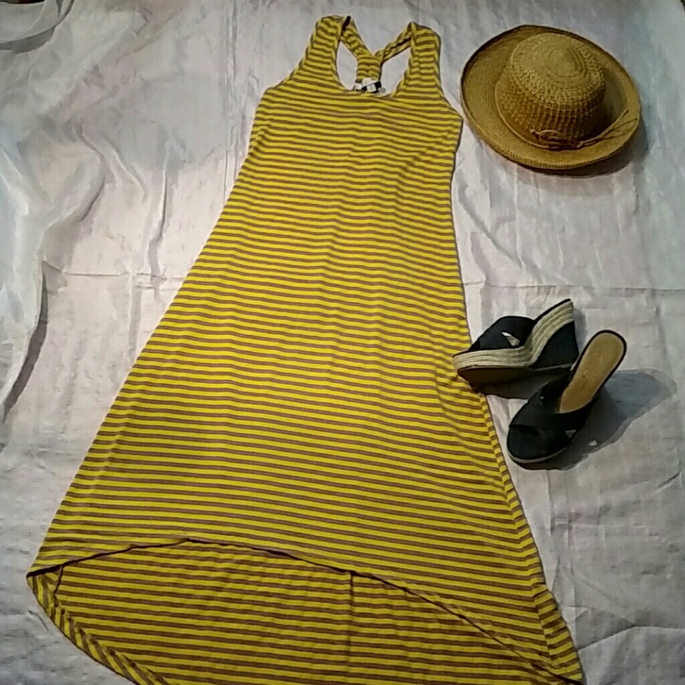 Haani size S yellow long dress